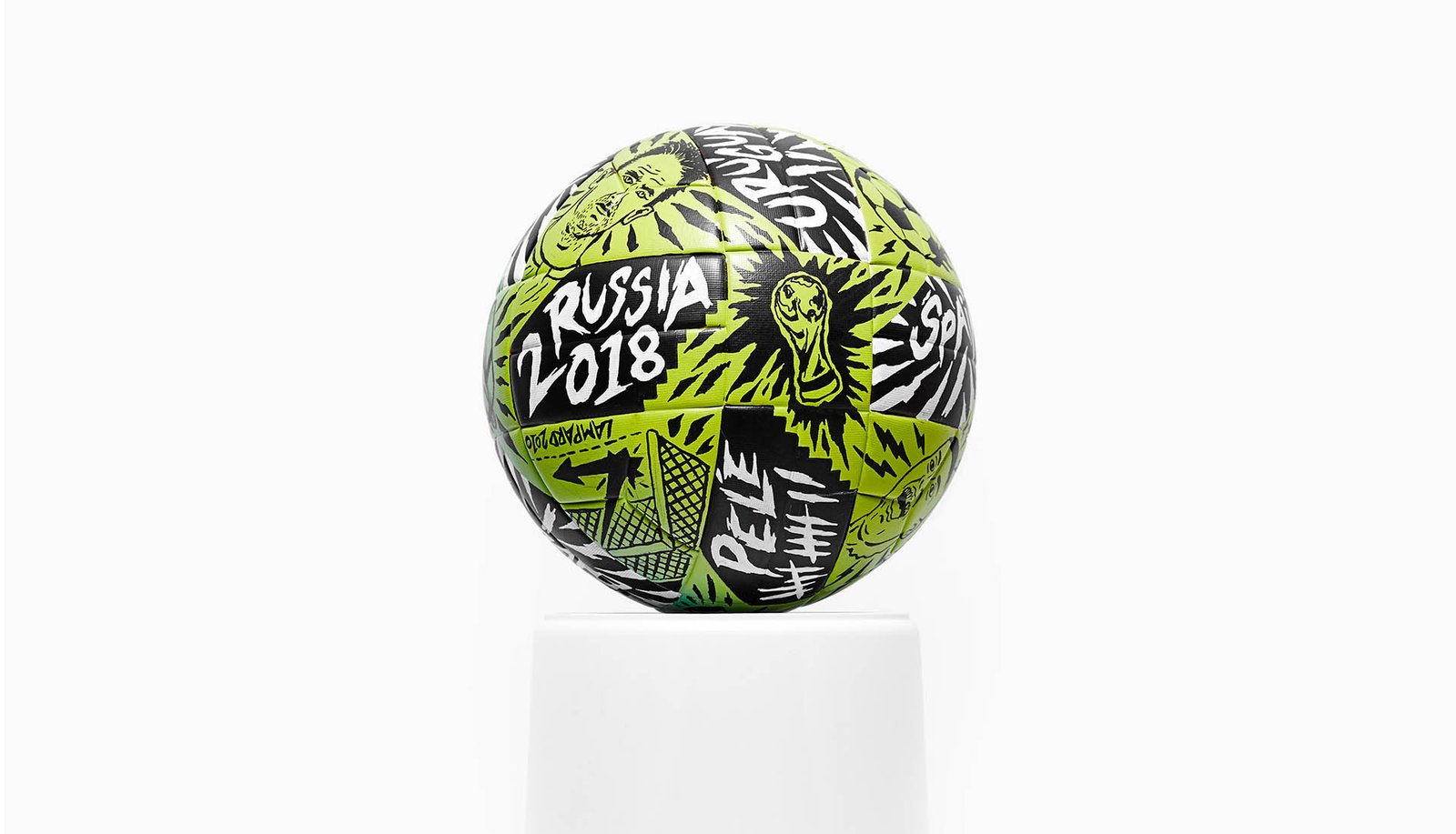 SoccerBible Special Edition Illustrated World Cup Match Ball - featured image