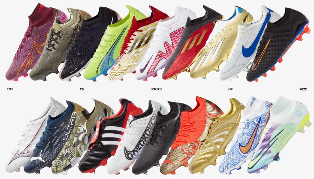 SoccerBible's Top 20 Boots of 2022 - featured image