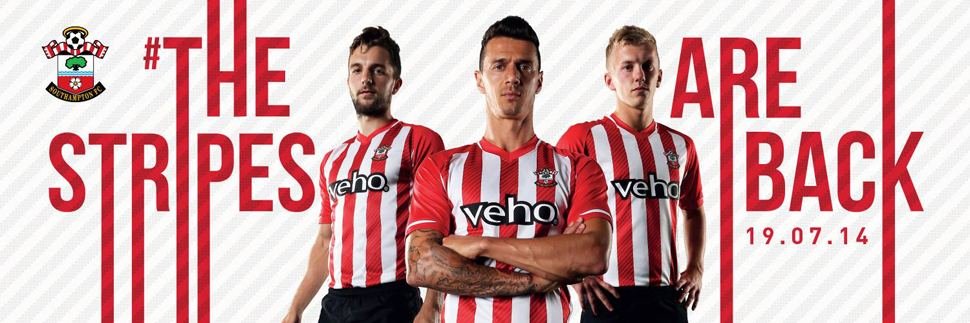 Southampton Unveil Homemade Home kit for 2014/15 - featured image