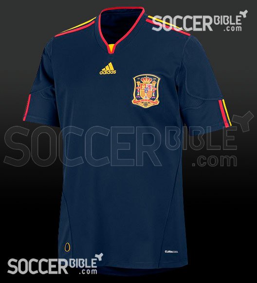 Spain Away 2010/12 adidas Football Shirt - featured image