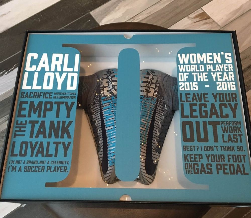 Special Edition Carli Lloyd Nike Mercurial Superfly V - featured image