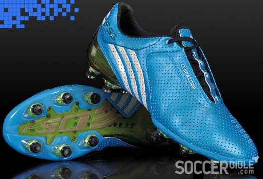 Speed Football Boots - adidas F50i ClimaCool Cyan/White/Black - featured image