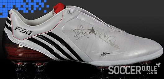 Speed Football Boots - adidas F50i White/Black/Red - 02/07/09 - featured image