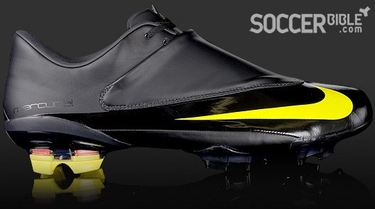 Speed Football Boots - Nike Mercurial Vapor V Black/Voltage Yellow 03/07/09 - featured image