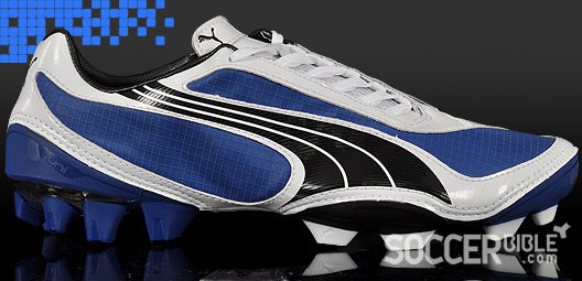 Speed Football Boots - Puma v1.08 Royal/White/Black - 06/07/09 - featured image