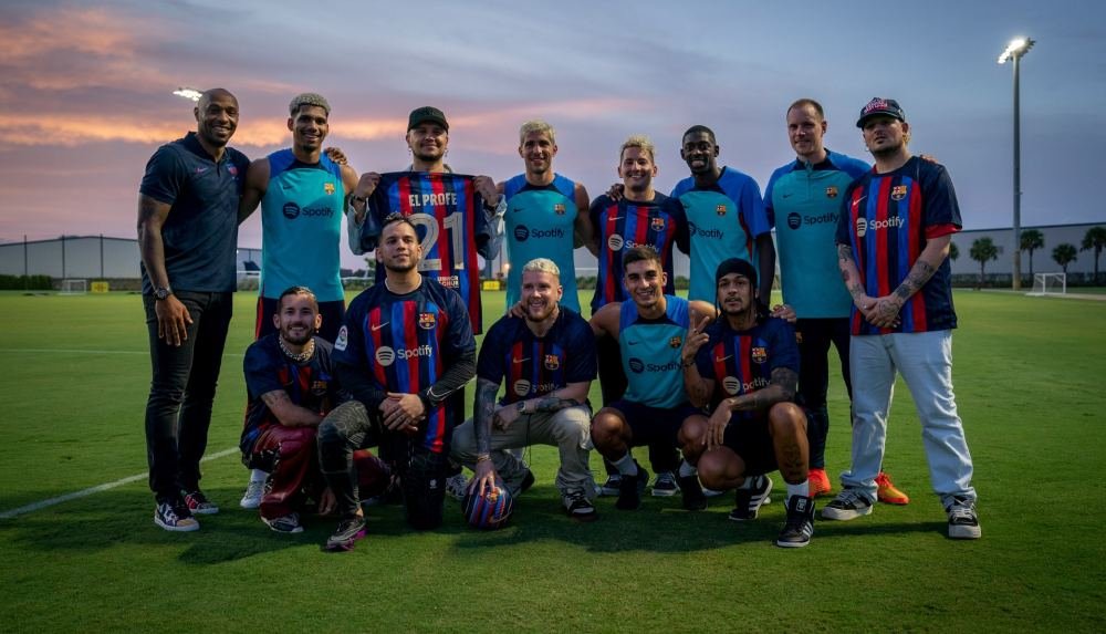 Spotify & Barcelona Bring Players & Musicians Together To Celebrate Partnership - featured image