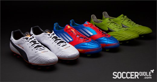 Super-Light Leather Football Boots - featured image