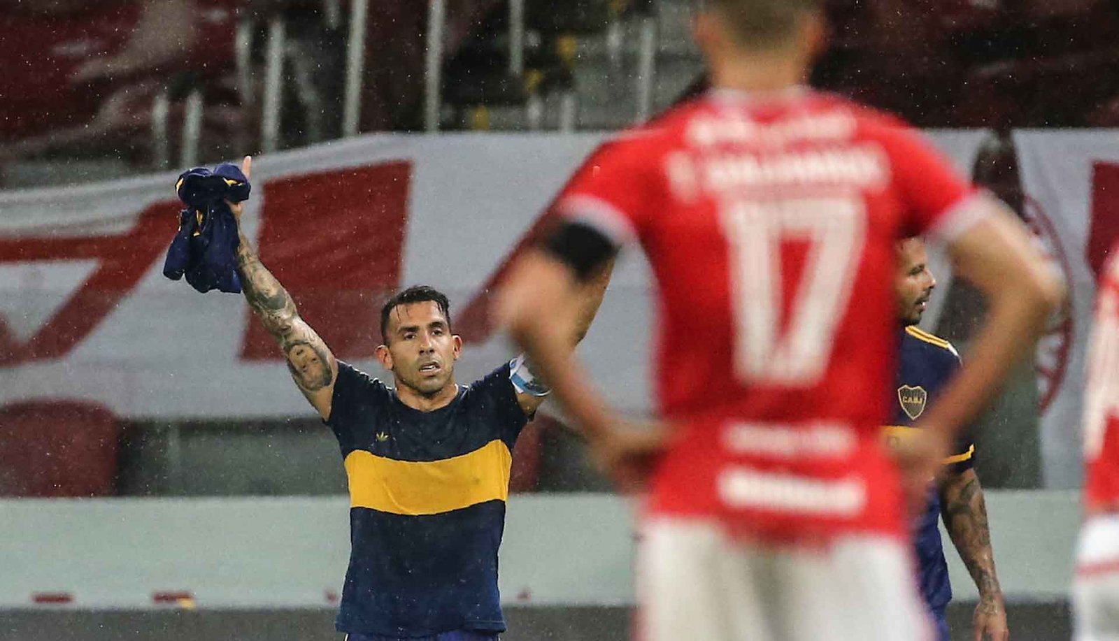 Tevez Pays Tribute To Maradona With Goal Celebration - featured image
