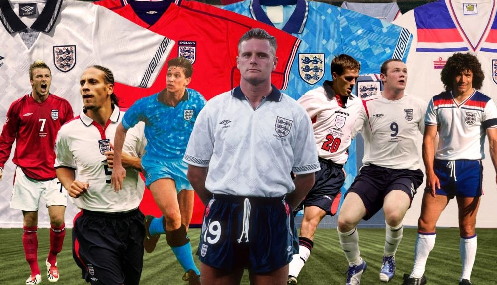 The 10 Most Iconic England Kits Of All Time - featured image