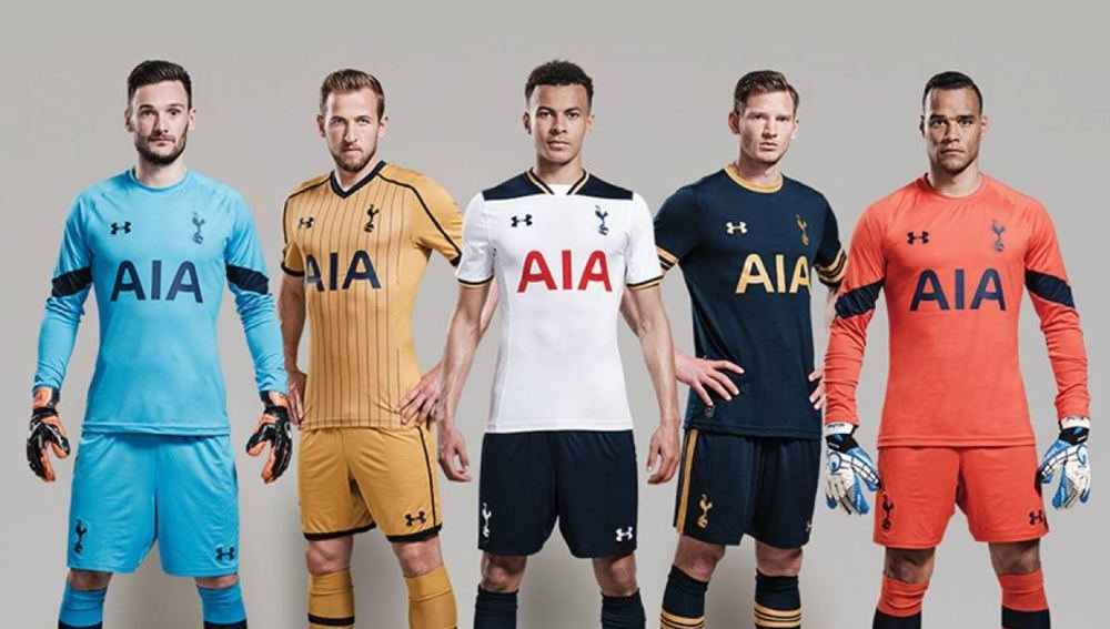 Tottenham 2016/17 Kits by Under Armour - featured image
