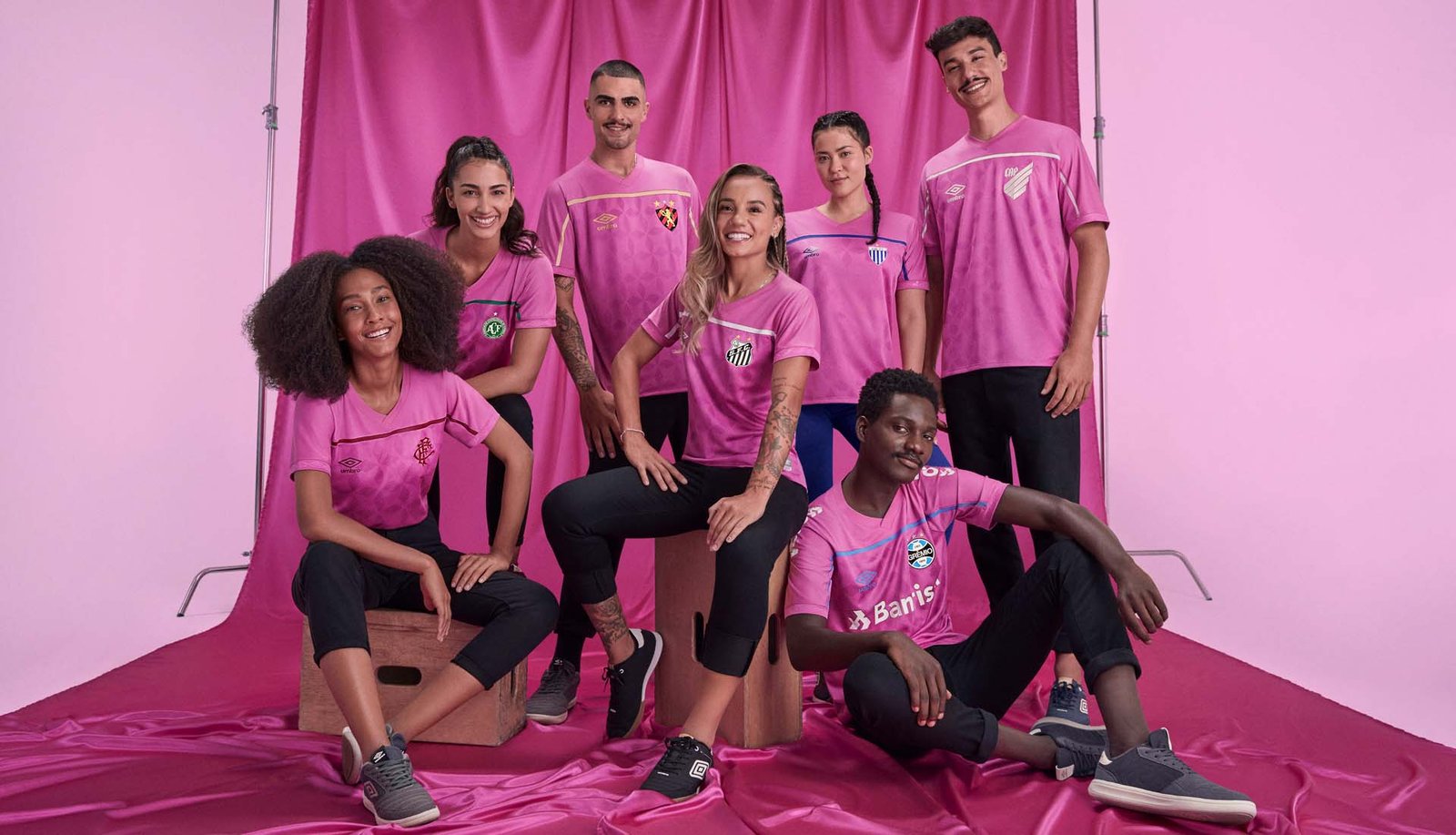 Umbro Brasil Launch Special Edition Shirts For Pink October - featured image