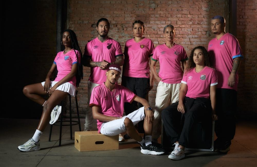 Umbro Brasil Reveals 2023 'Outubro Rosa' Jerseys - featured image
