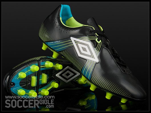 Umbro GT Football Boots - Black/White/Volt - featured image