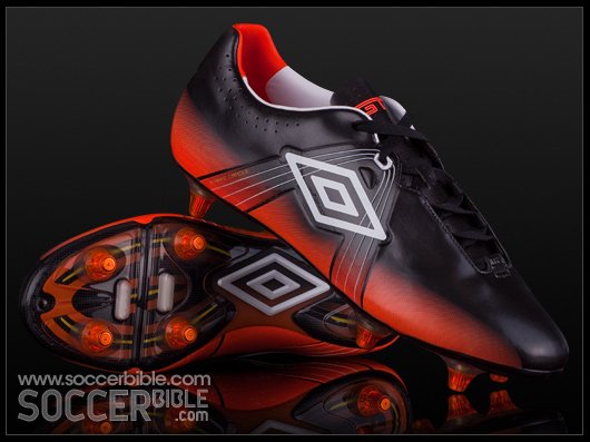 New Umbro GT Pro Football Boots - Black/White/Orange - featured image