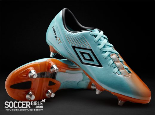 Umbro GT Pro II Football Boots - Blue Radiance/Black/Orange Popsicle - featured image