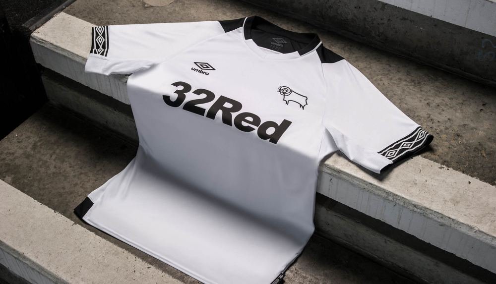 Umbro Launch 18/19 Derby County Home Kit - featured image