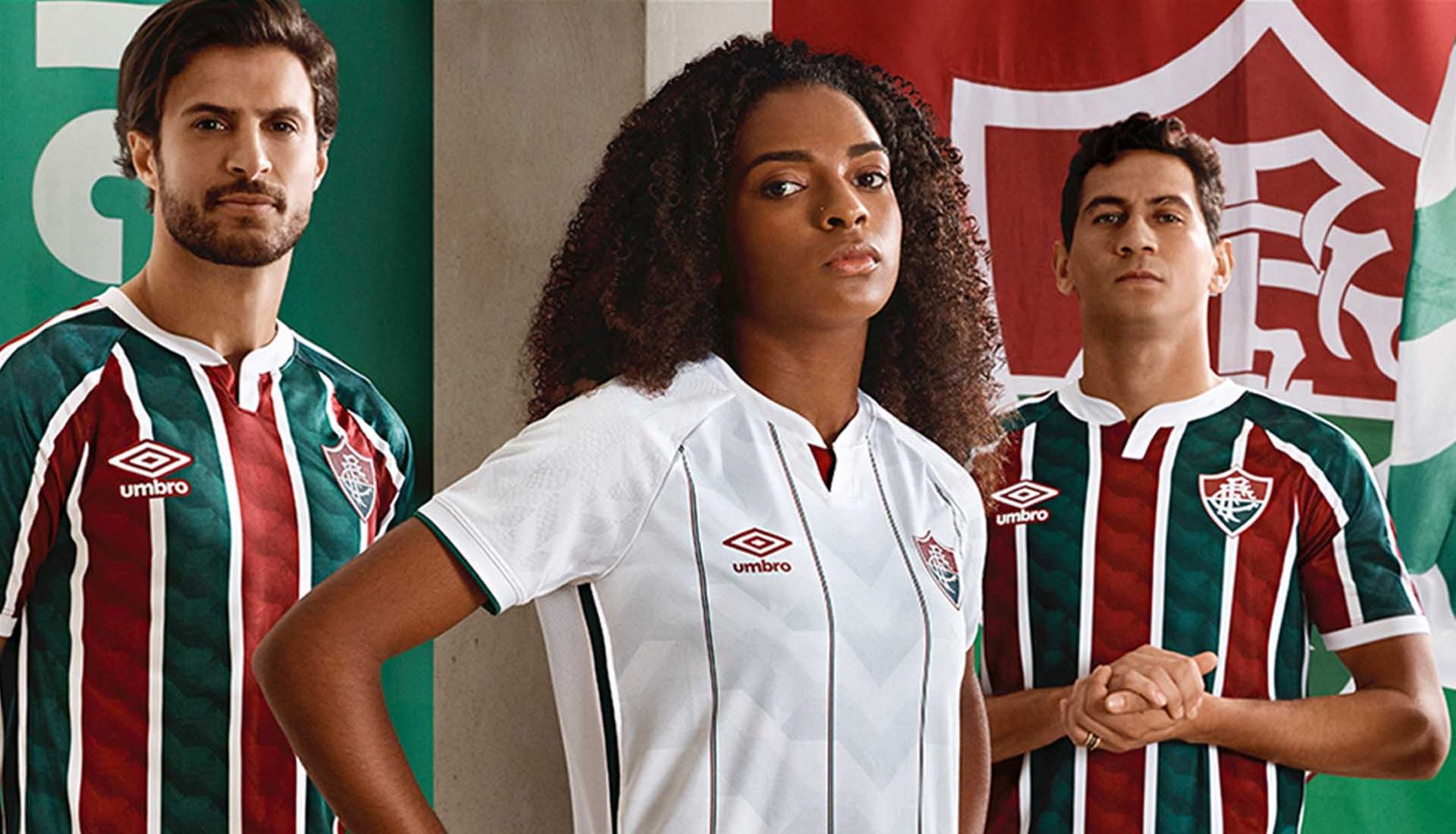 Umbro Launch Fluminense 20/21 Home & Away Shirts - featured image