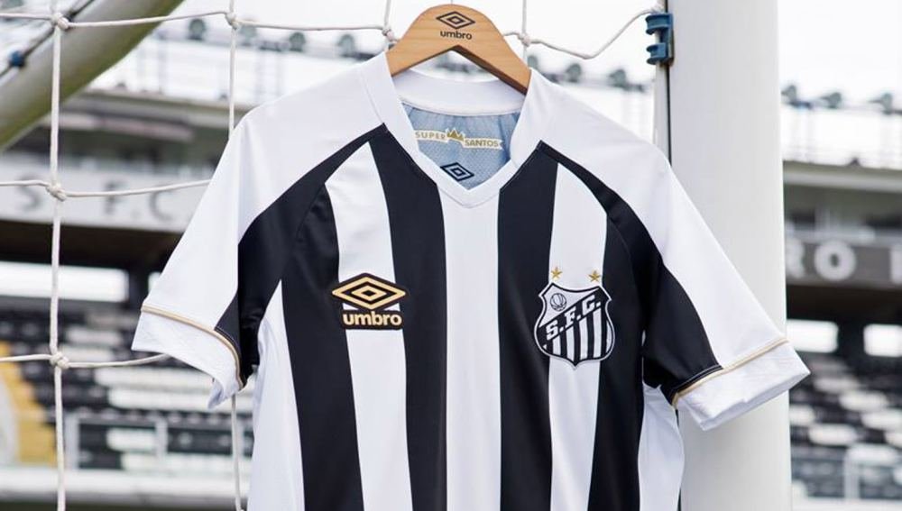 Umbro Launch Santos 18/19 Home & Away Shirts - featured image