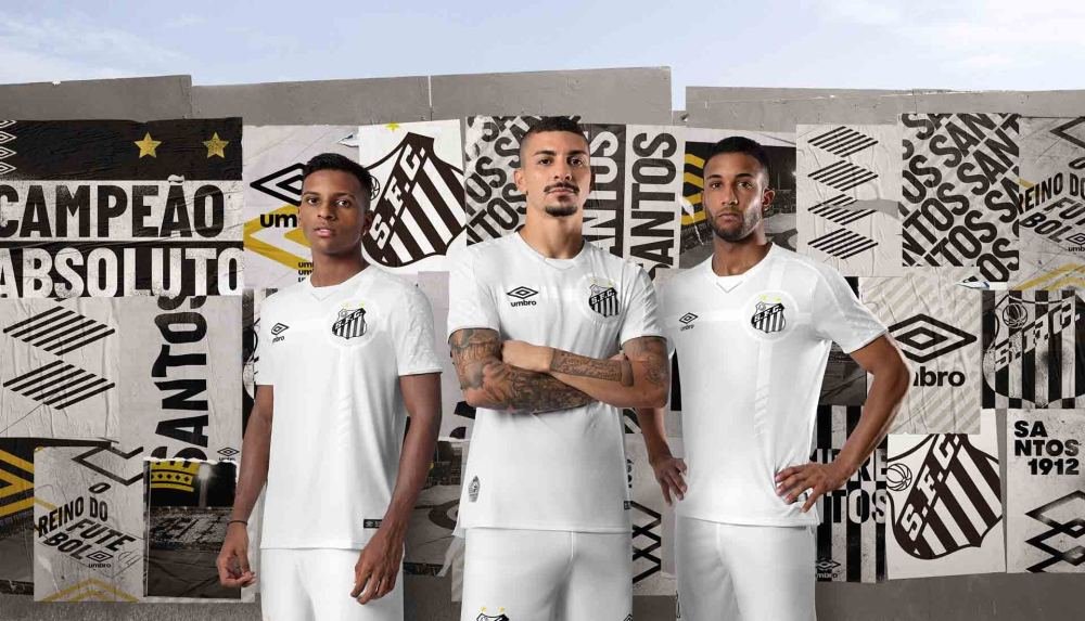 Umbro Launch Santos 2019/20 Home Shirt - featured image