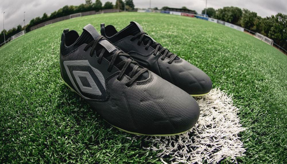 Umbro Release Tocco 2 In "Black/Quiet Shade/Limeade" Colourway - featured image