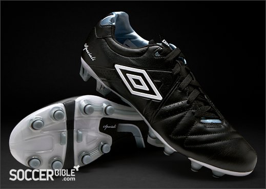 Umbro Speciali 3 Pro Football Boots - Black/White/Chrome - featured image