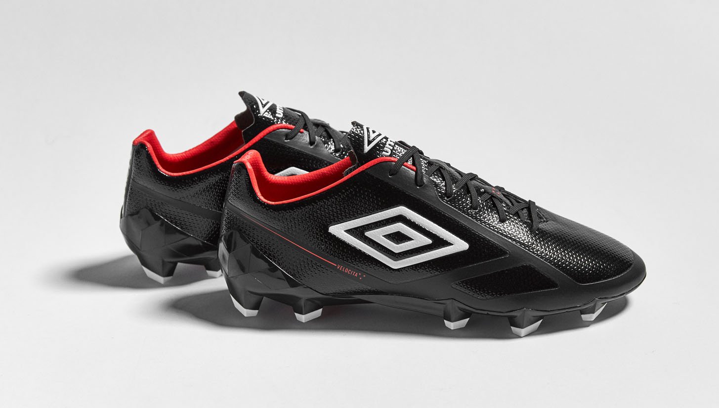 Umbro Velocita II "Black/White/Grenadine" - featured image