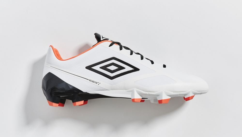 Umbro Velocita II "White/Black/Fiery Coral" - featured image