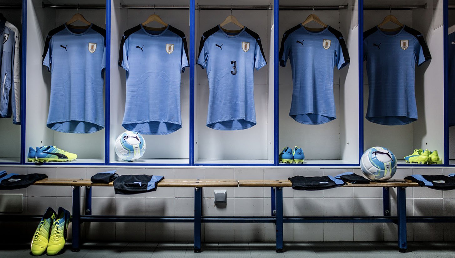 Uruguay 2016 Home & Away kits by PUMA - featured image