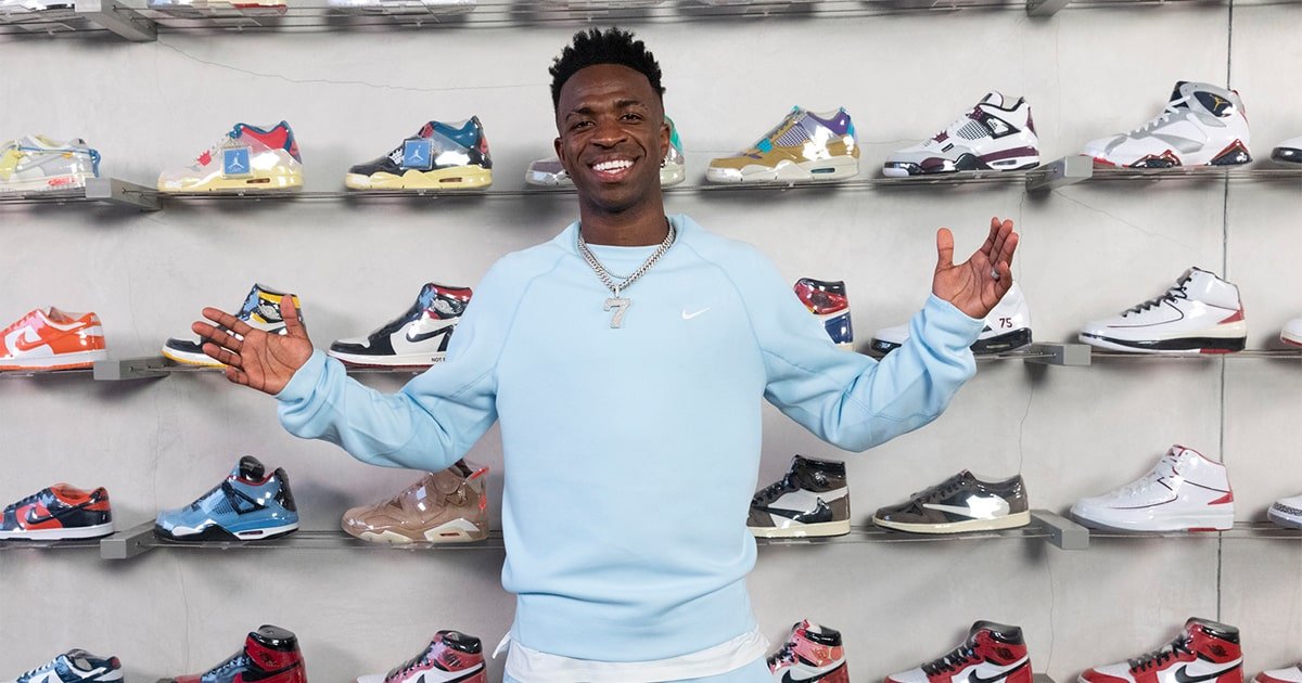 Vinicius Jr. Goes Sneaker Shopping With Complex - featured image