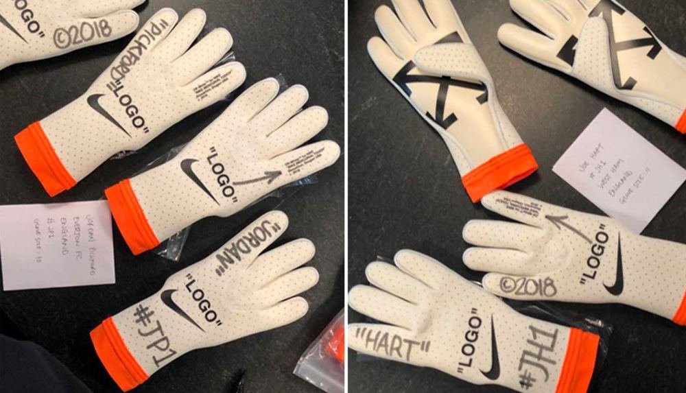 Virgil Abloh Reveals Custom Off-White x Nike Goalkeeper Gloves - featured image