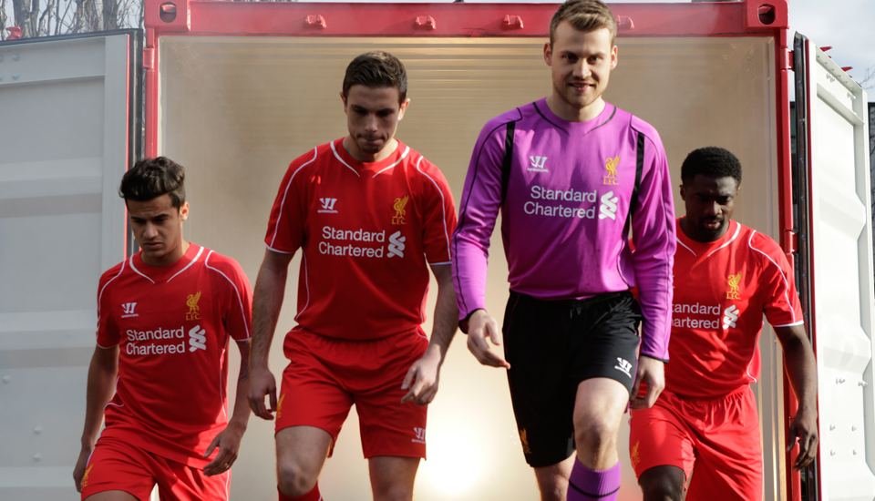 Warrior Reveal Liverpool 2014/15 Home Shirt - featured image