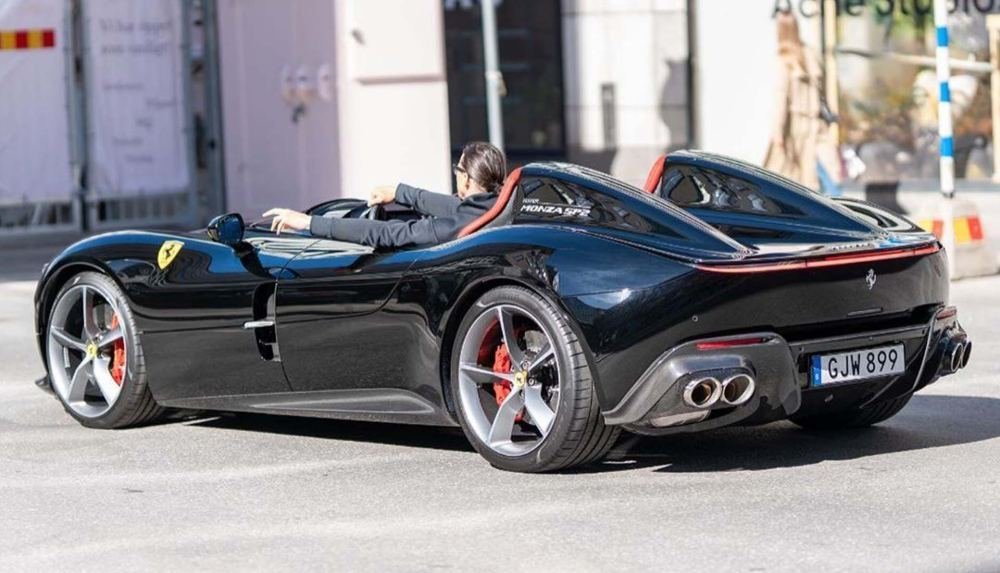 Zlatan Takes His Ferrari Monza SP2 Out For A Spin - featured image