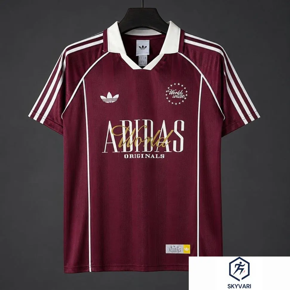 2026 Adidas Originals Worldwide Burgundy Jersey