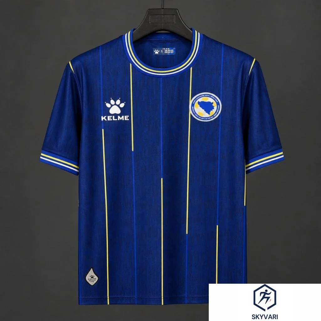 2026 Bosnia and Herzegovina World Cup Home Jersey
