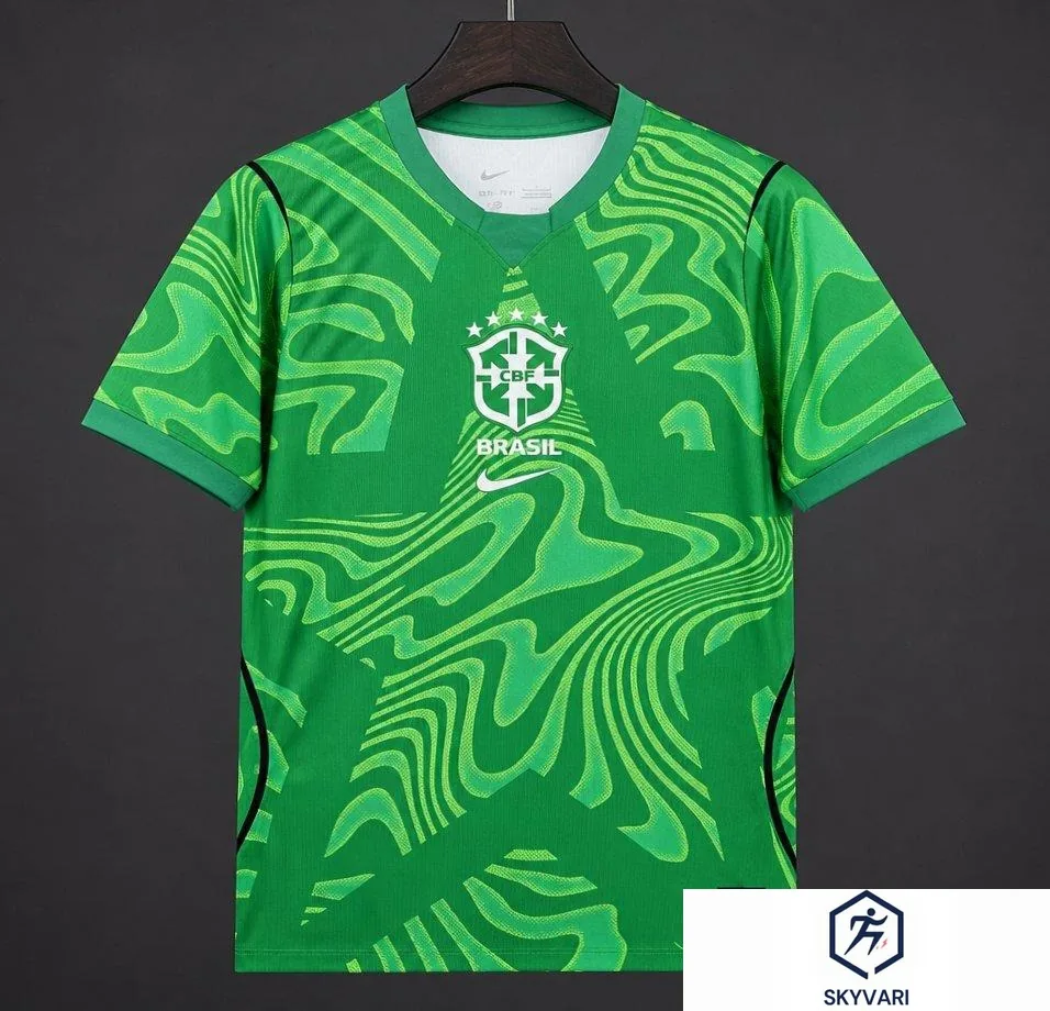 2026 Brazil Green Goalkeeper Jersey