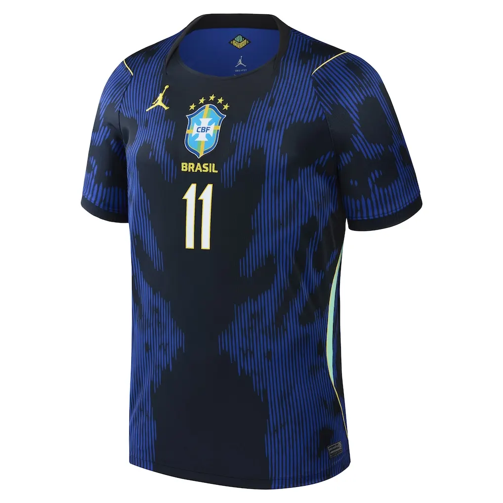 2026 Brazil Training Jersey Vest Blue — view 2