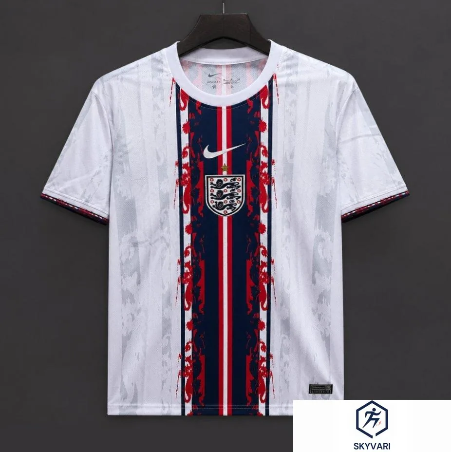 2026 England World Cup Special Edition White Jersey.