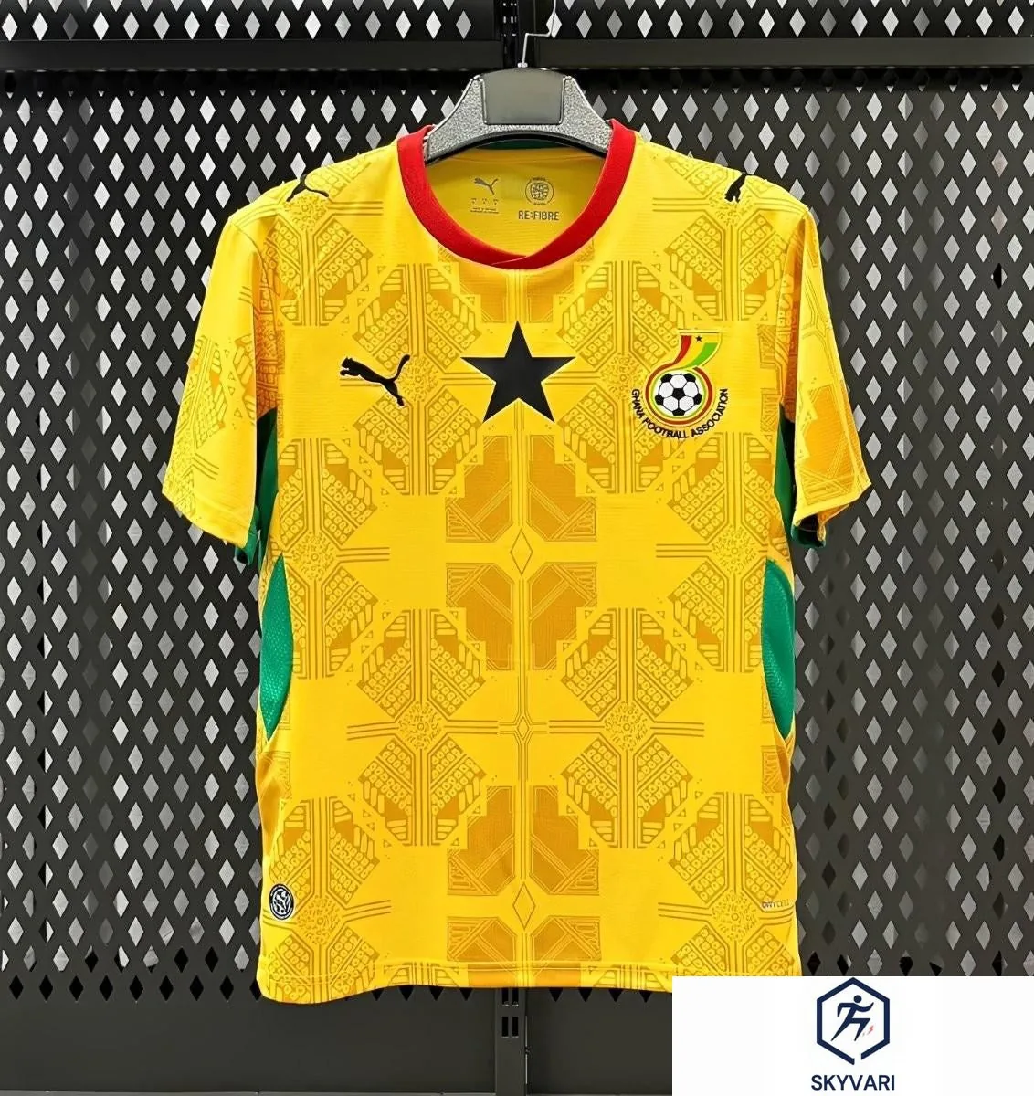 2026 Ghana Away Yellow Jersey