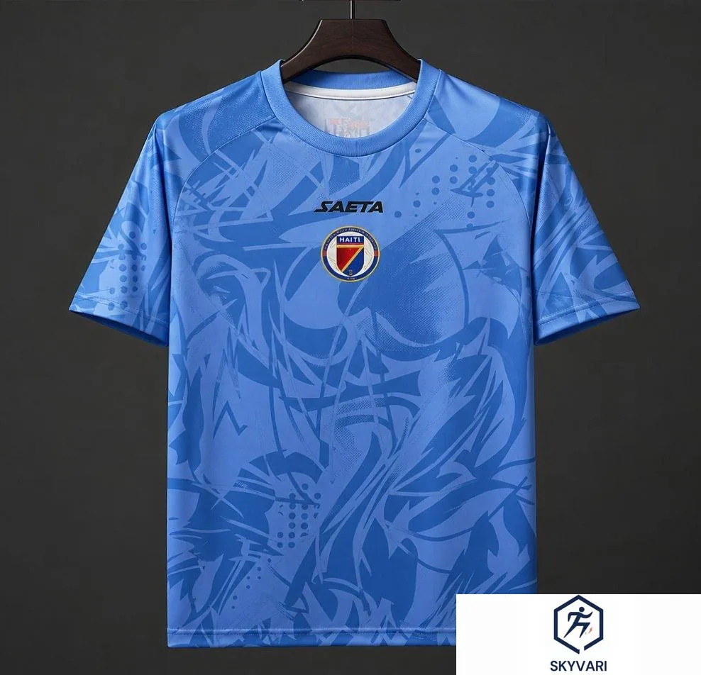 2026 Haiti Goalkeeper Sky Blue Jersey