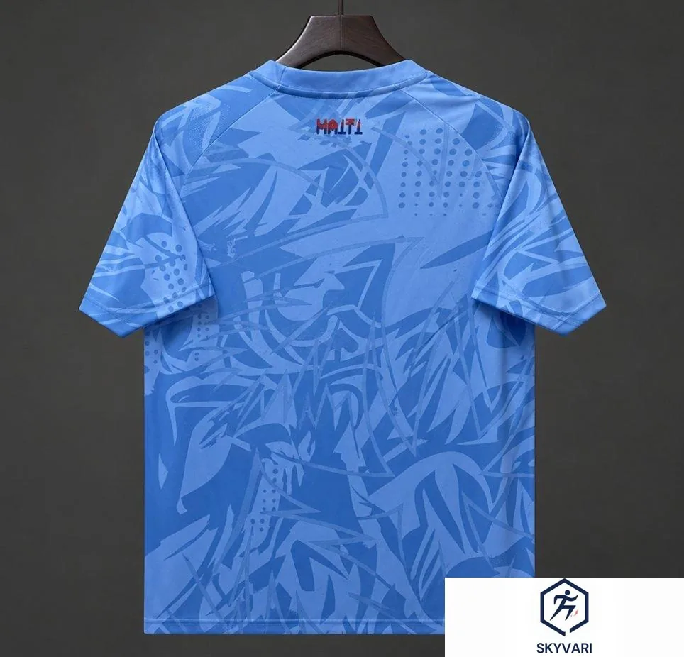 2026 Haiti Goalkeeper Sky Blue Jersey — view 2