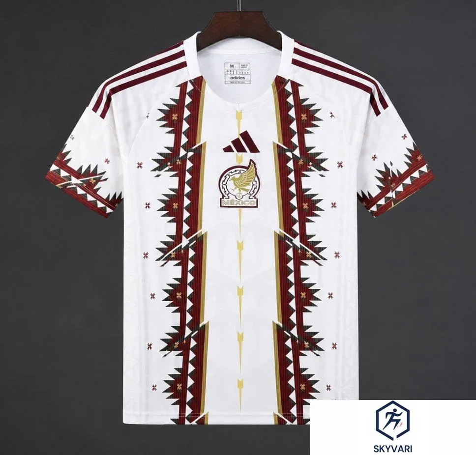 2026 Mexico Aztec Roots White Special Jersey