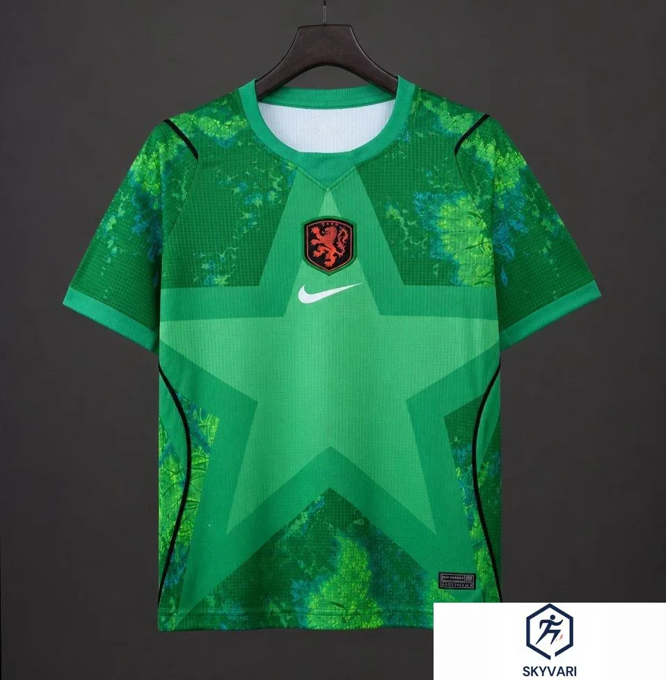 2026 Netherlands Green Goalkeeper Jersey