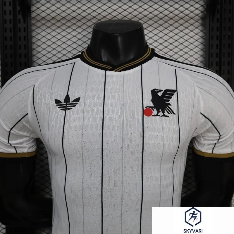 2026 Player Version Japan White with Black Pinstripes Jersey — view 3