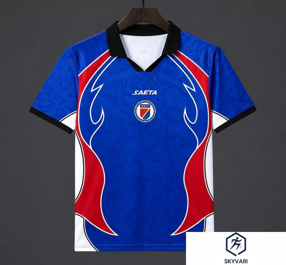 2026 Saeta Haiti Red Blue Special Jersey