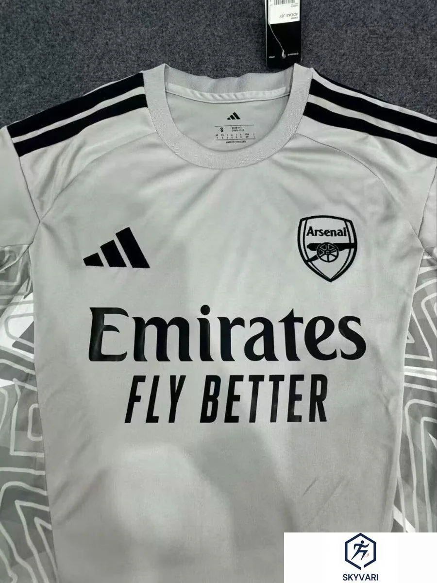 26/27 Arsenal Grey Goalkeeper Jersey — view 2