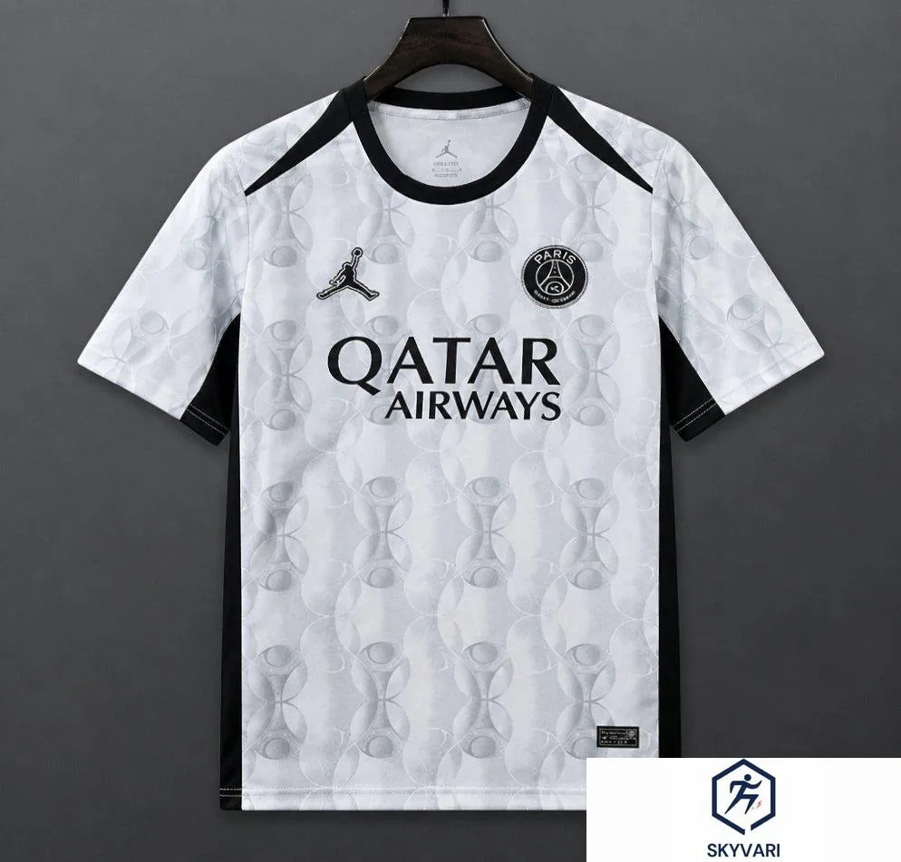26/27 PSG/Paris Saint-Germain Academy Pro Pre-Match Grey Jersey
