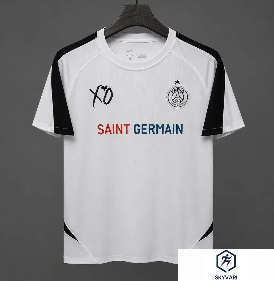 26/27 PSG x XO "Paris Los Angeles" Special Edition White Jersey