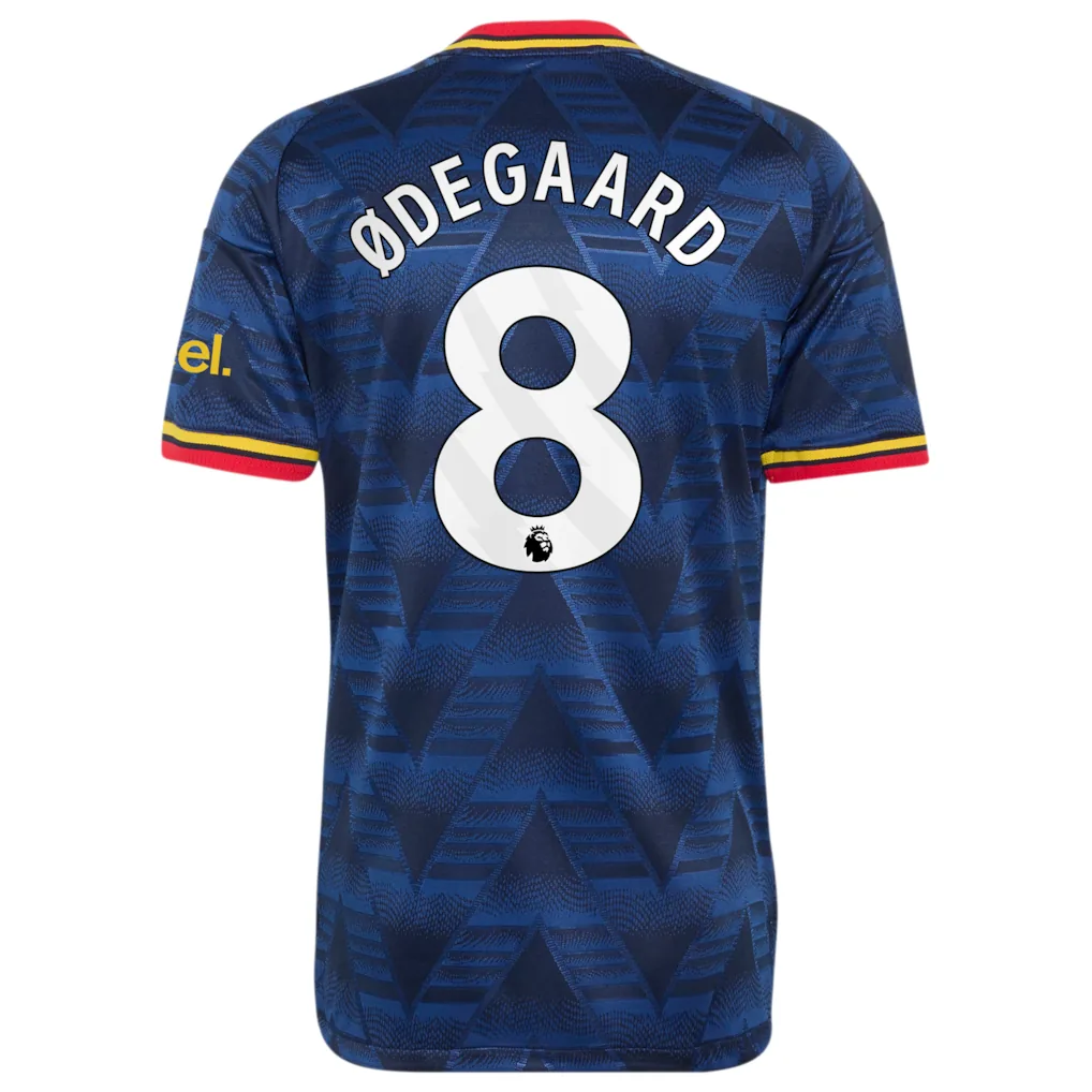 Arsenal adidas Away Authentic Shirt 2026-27 with Ødegaard 8 printing — view 3