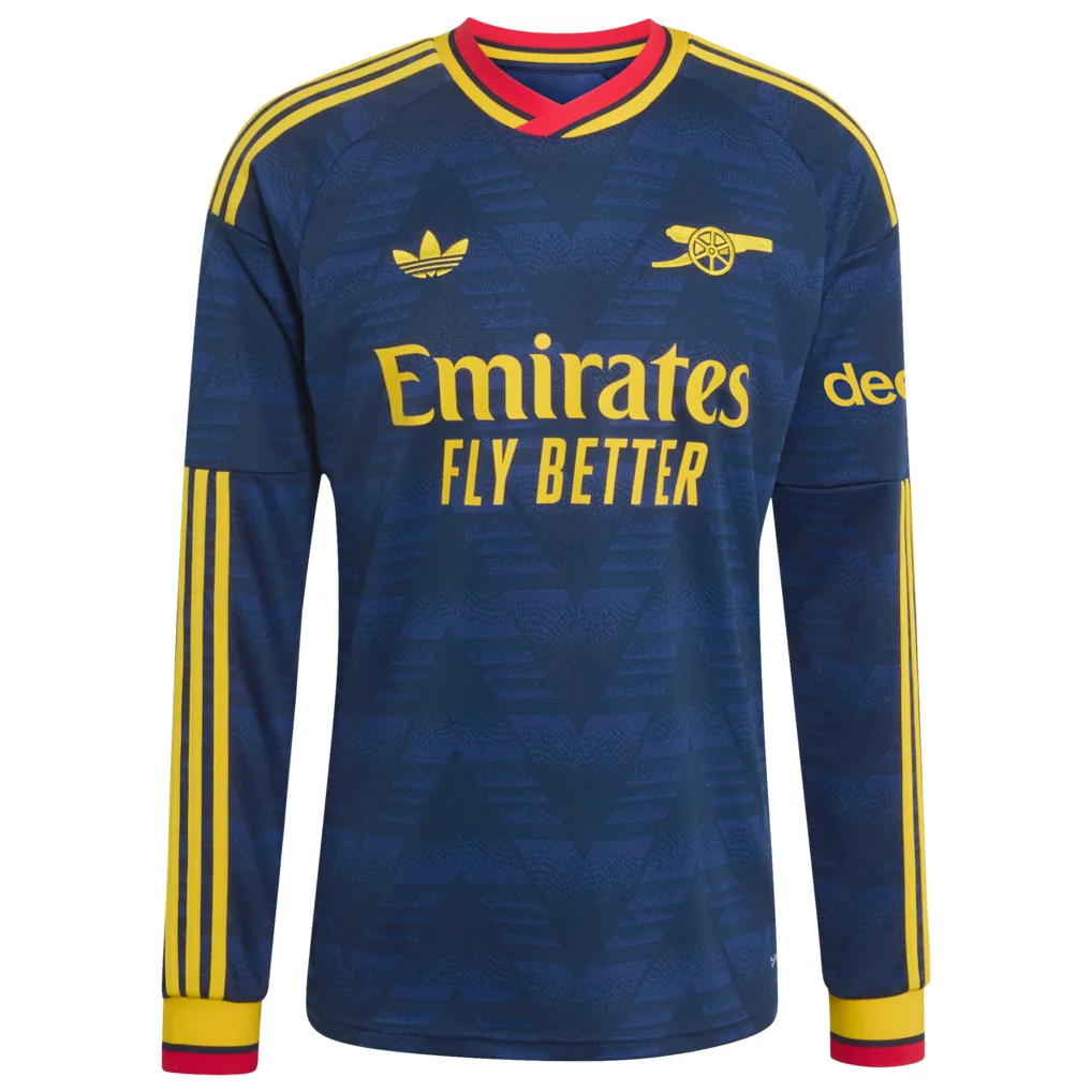 Arsenal adidas Away Shirt 2026-27 - Long Sleeve with Ødegaard 8 printing — view 2
