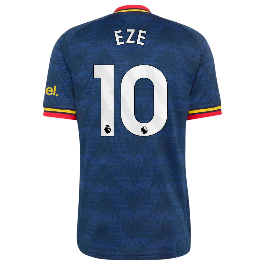 Arsenal adidas Away Shirt 2026-27 with Eze 10 printing — view 3